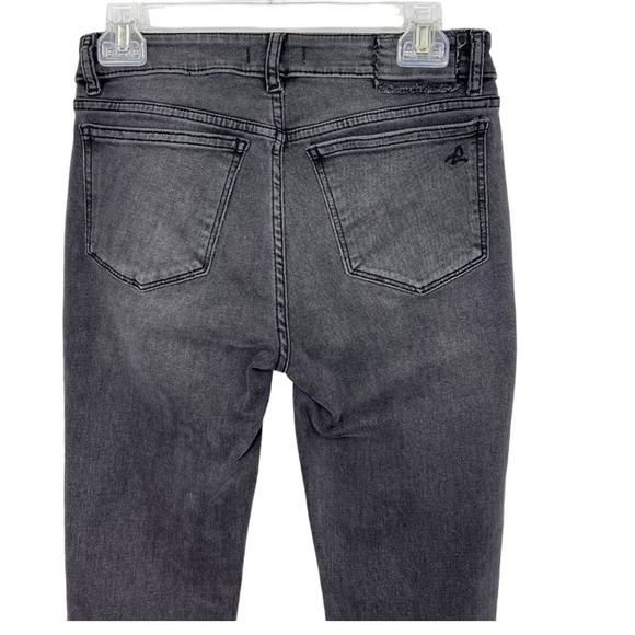 DL1961 Florence skinny mid rise instasculpt grey raw hem - Picture 7 of 13